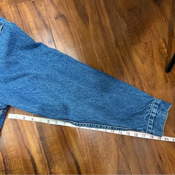Haleman Denim Jeans Wear Jacket Size XL Vintage - Picture 9 of 10